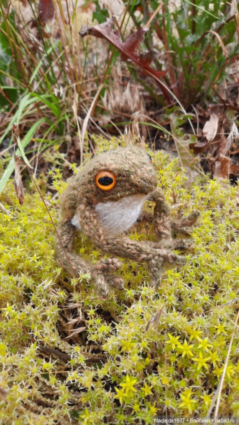 Мои последние работы.Лягушки по выкройке Клэр Гарланд