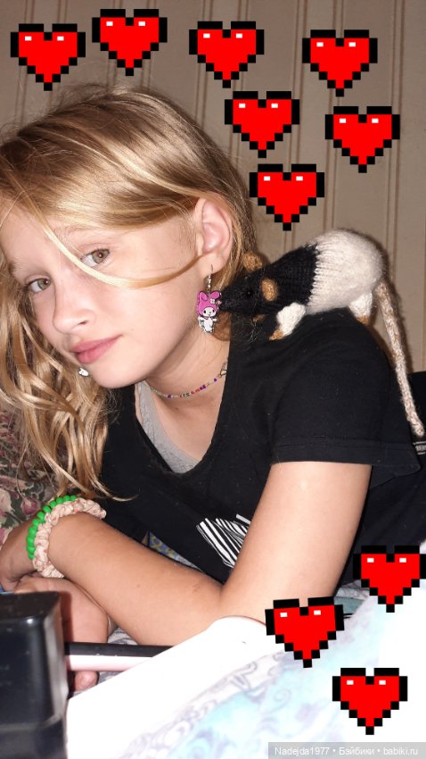 Моя работа крыса по выкройке Сары Элизабет Келлнер (фото 4)