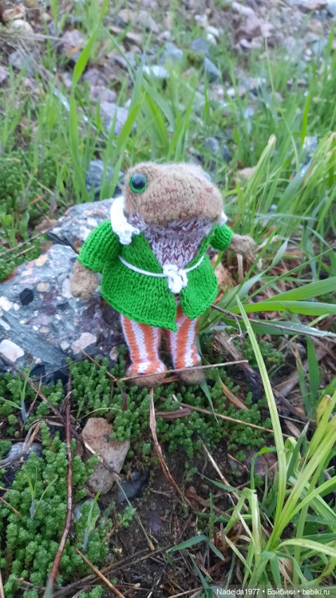 Мои последние работы.Лягушки по выкройке Клэр Гарланд (фото 7)