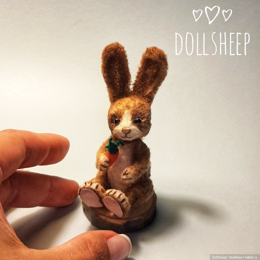 Много ли нужно для создания вязаной миниатюры в стиле тедди (фото 2)