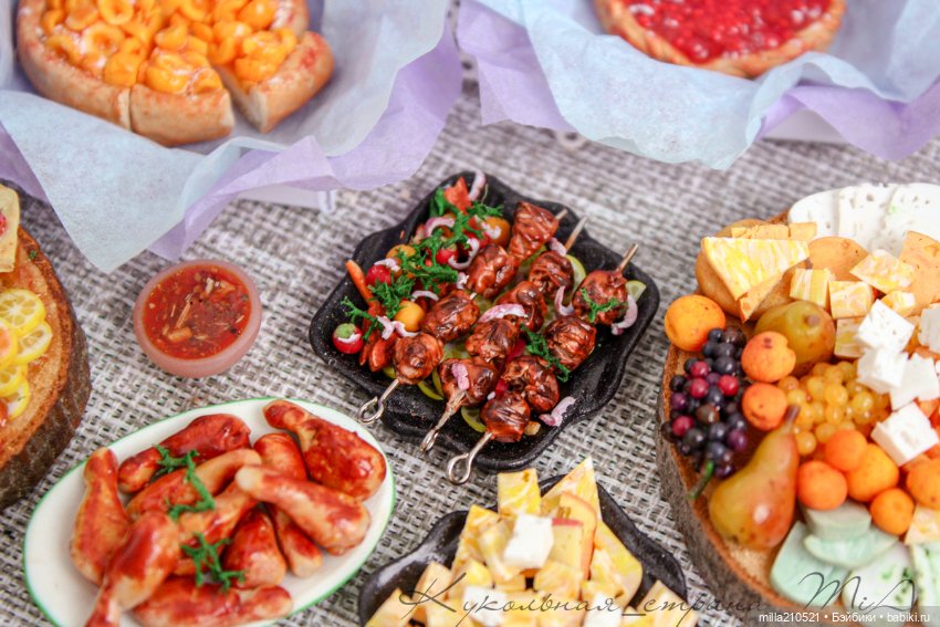 И опять пятничный дожор — Кукольная миниатюра своими руками: еда