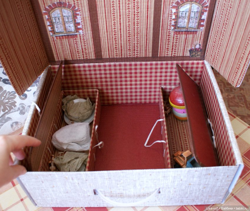 Где живут куклы ? В коробке (фото 2)