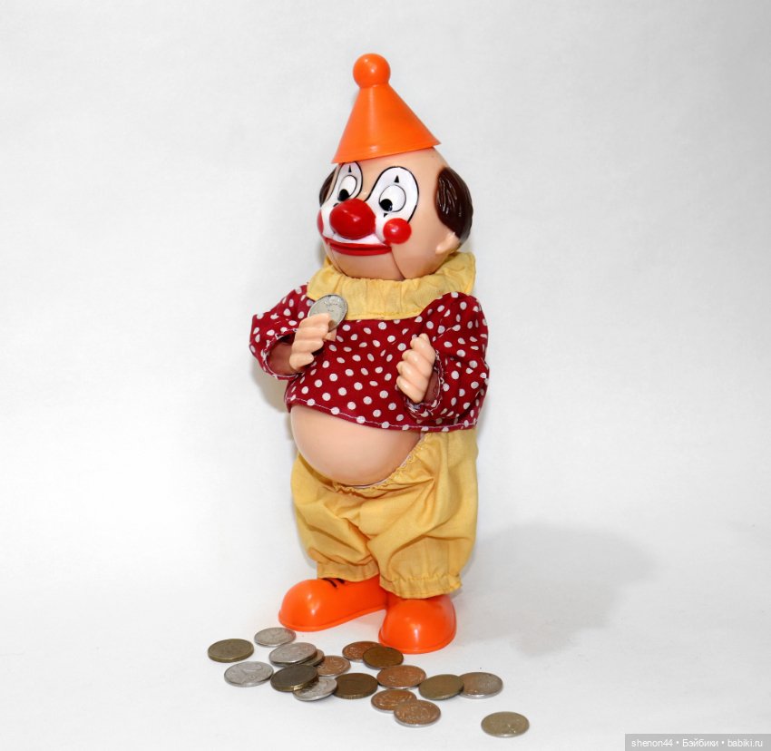 Механический Клоун копилка (фото 5)