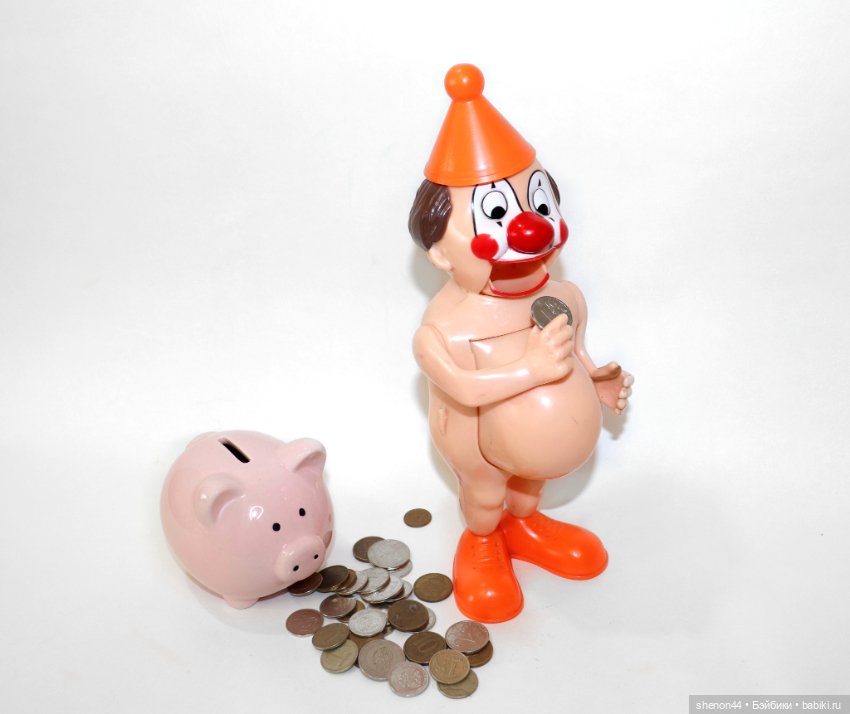Механический Клоун копилка (фото 7)