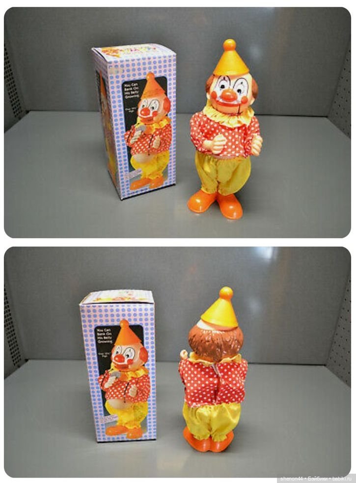 Механический Клоун копилка (фото 10)