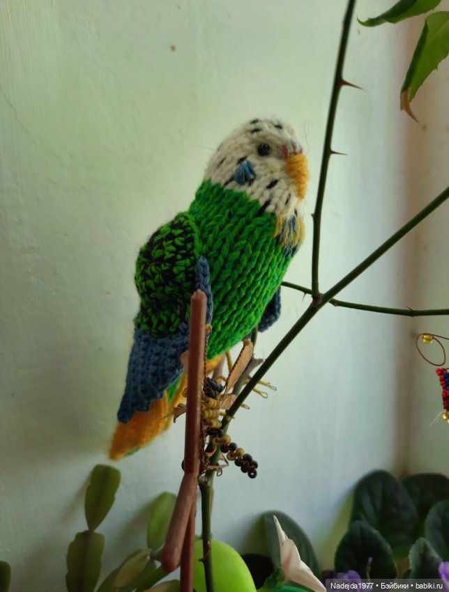Попугаи по выкройке Клэр Гарланд. Новая работа (фото 5)