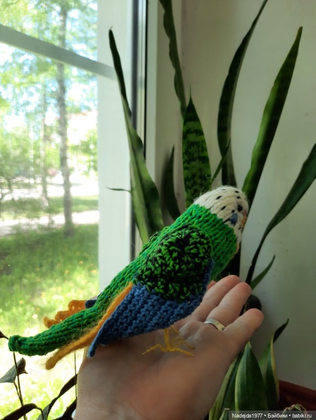 Попугаи по выкройке Клэр Гарланд. Новая работа (фото 8)