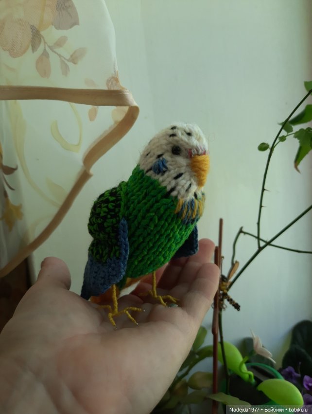 Попугаи по выкройке Клэр Гарланд. Новая работа (фото 6)