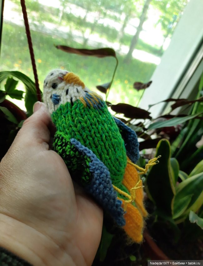 Попугаи по выкройке Клэр Гарланд. Новая работа (фото 4)