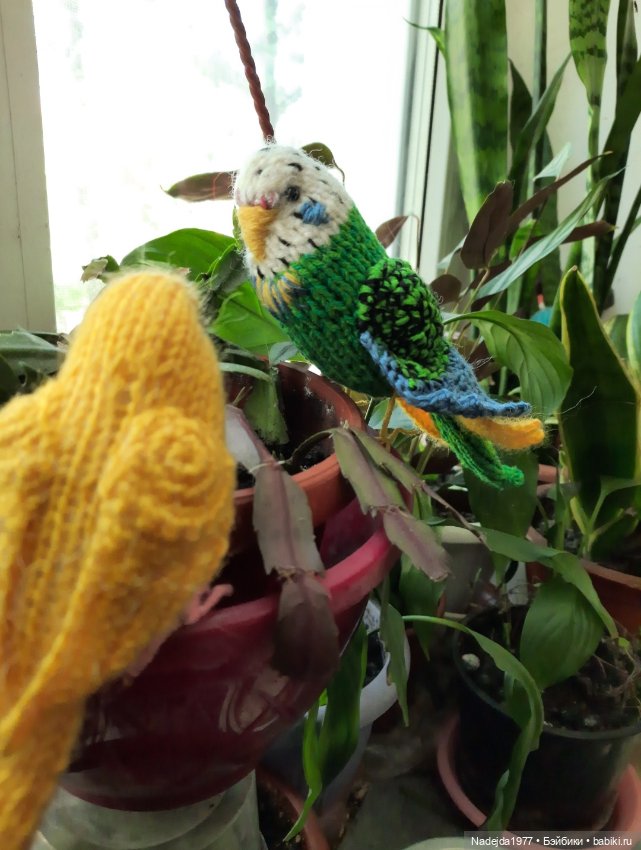 Попугаи по выкройке Клэр Гарланд. Новая работа (фото 3)