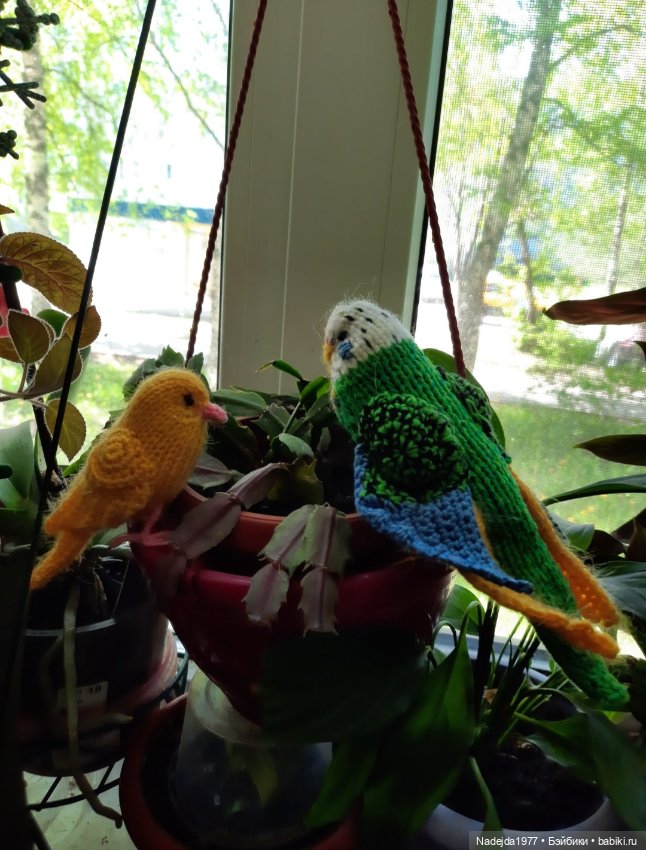 Попугаи по выкройке Клэр Гарланд. Новая работа (фото 2)