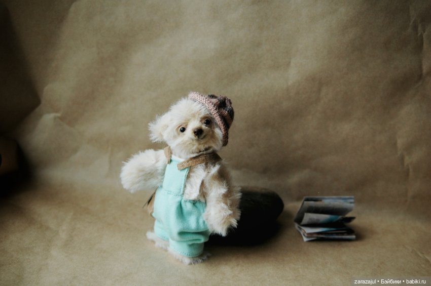 Мишка готов. У Айки настроение дождик