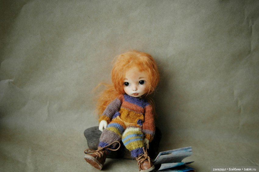 Мишка готов. У Айки настроение дождик