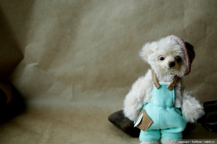 Мишка готов. У Айки настроение дождик