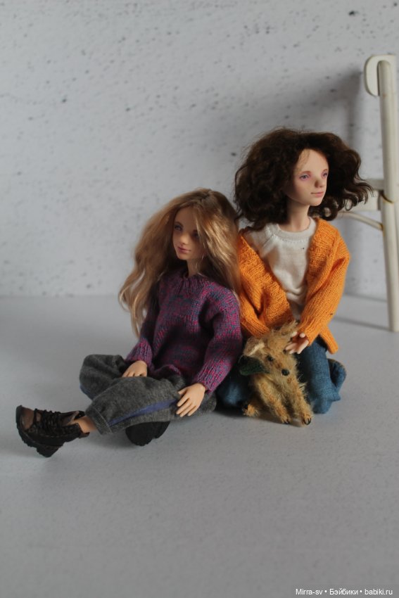 Анна, Сашка и Макарон — Домашние фото авторских кукол: личные коллекции (фото 5)