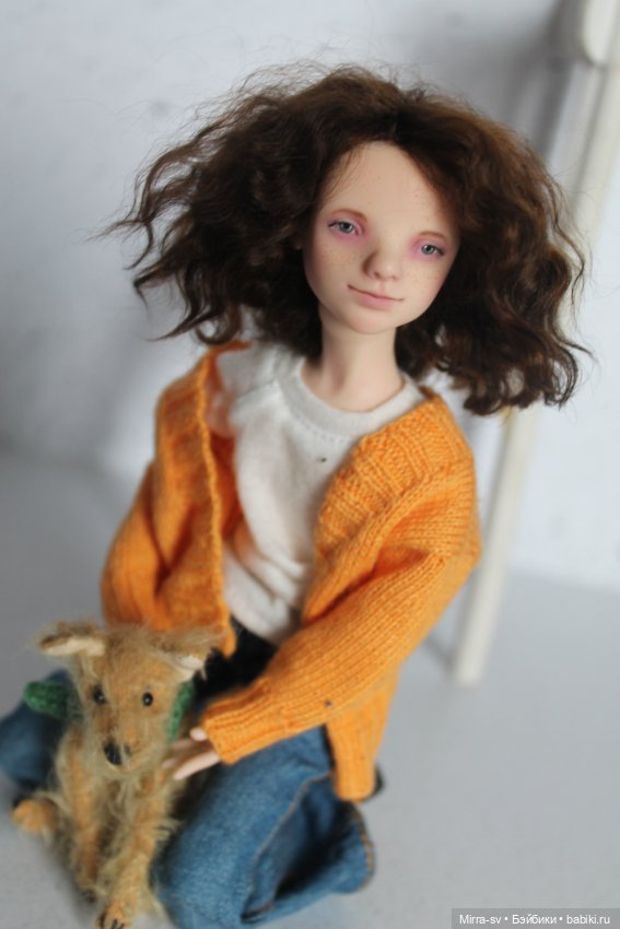 Анна, Сашка и Макарон — Домашние фото авторских кукол: личные коллекции