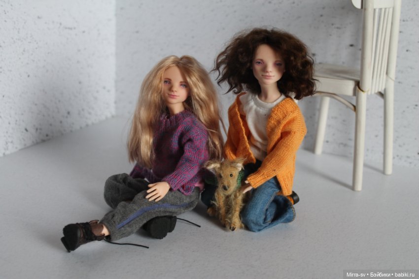 Анна, Сашка и Макарон — Домашние фото авторских кукол: личные коллекции (фото 4)