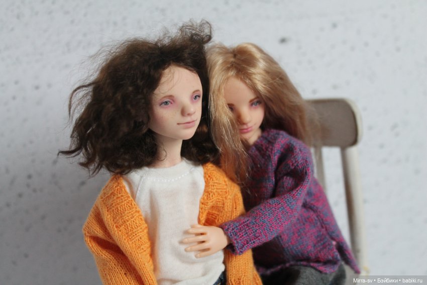 Анна, Сашка и Макарон — Домашние фото авторских кукол: личные коллекции (фото 2)