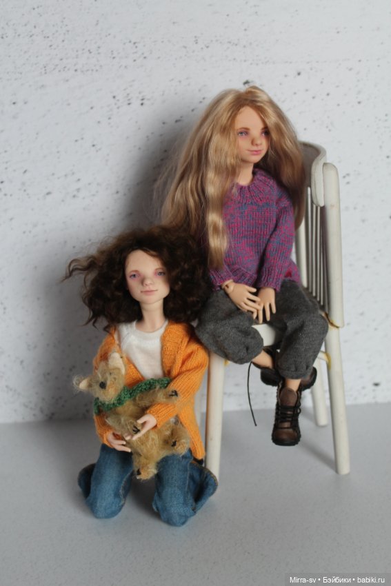 Анна, Сашка и Макарон — Домашние фото авторских кукол: личные коллекции (фото 9)
