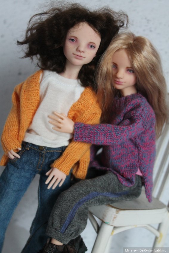 Анна, Сашка и Макарон — Домашние фото авторских кукол: личные коллекции (фото 10)