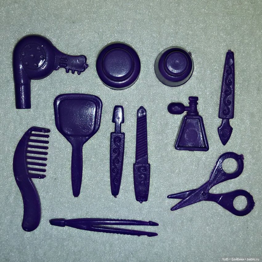 ...Парикмахерская — Российские куклы Весна (фото 6)