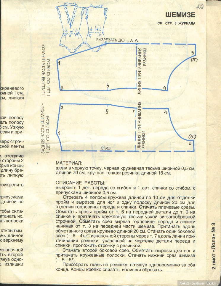 Старый журнал Лола 3. 1994 года