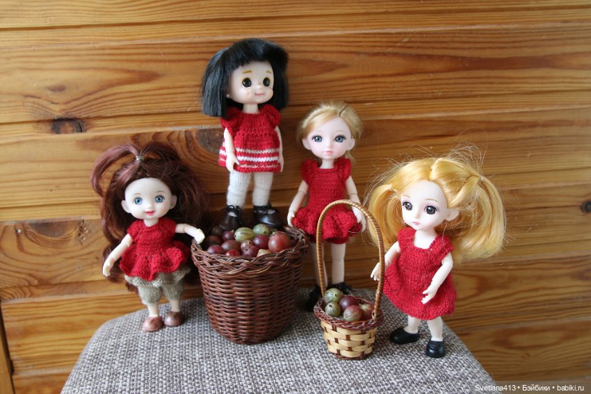 О моих первых неожиданно купленных для себя игровых куклах и их фото в новых нарядах (фото 5)