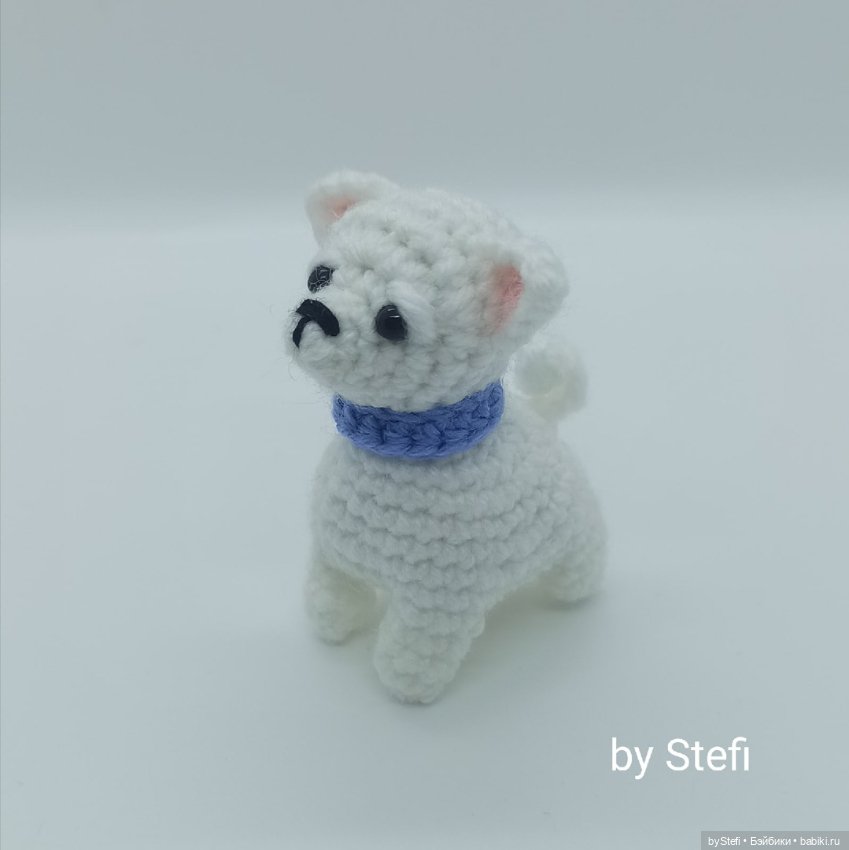 Мини-пёсель — Вязаные игрушки и амигуруми: крючком (фото 10)