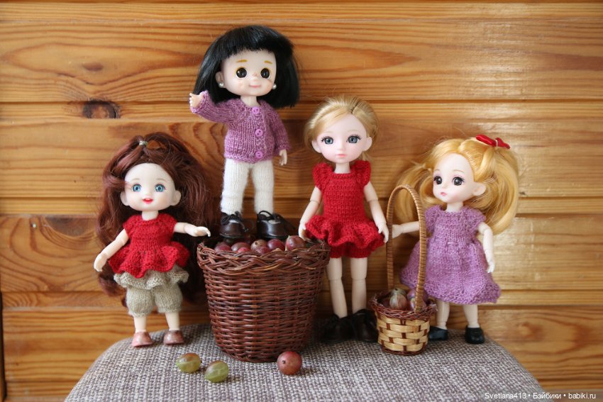 О моих первых неожиданно купленных для себя игровых куклах и их фото в новых нарядах (фото 3)