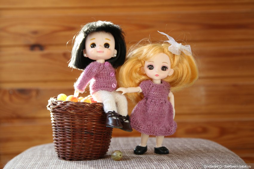 О моих первых неожиданно купленных для себя игровых куклах и их фото в новых нарядах (фото 4)