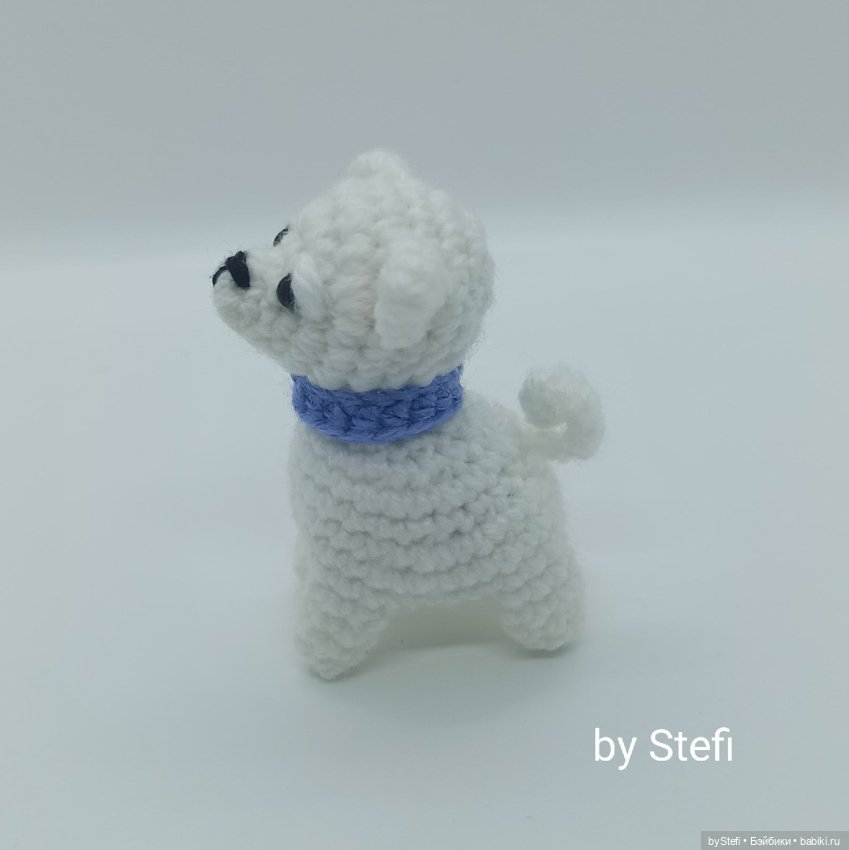 Мини-пёсель — Вязаные игрушки и амигуруми: крючком (фото 9)