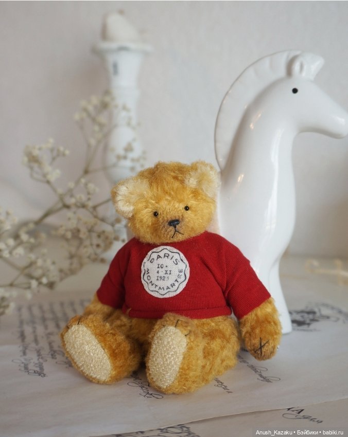 Мишка Дэнни 🌻💛 — Авторские мишки Тедди и друзья: фото (фото 7)