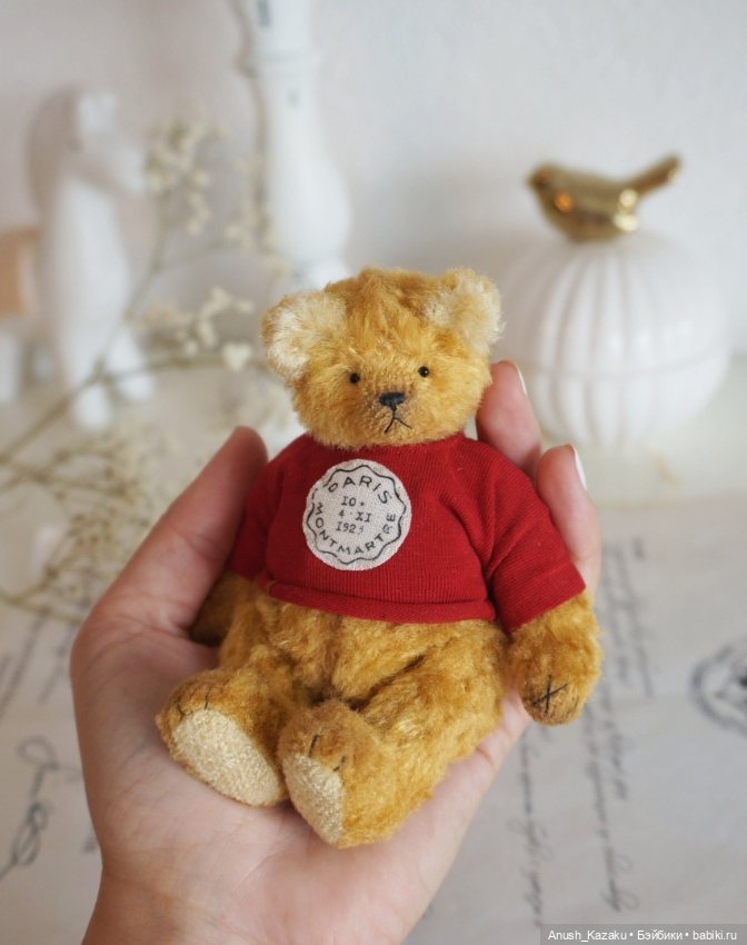 Мишка Дэнни 🌻💛 — Авторские мишки Тедди и друзья: фото (фото 5)