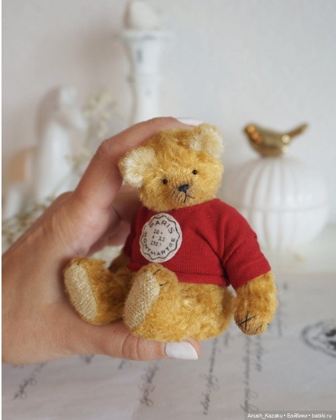 Мишка Дэнни 🌻💛 — Авторские мишки Тедди и друзья: фото (фото 2)