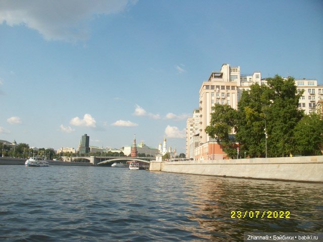 Прогулка по Москве-реке — Туризм и путешествия: фотоотчеты из поездок