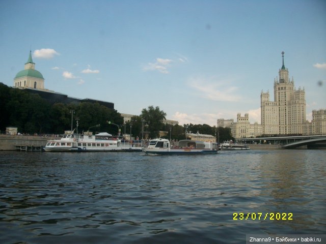 Прогулка по Москве-реке — Туризм и путешествия: фотоотчеты из поездок