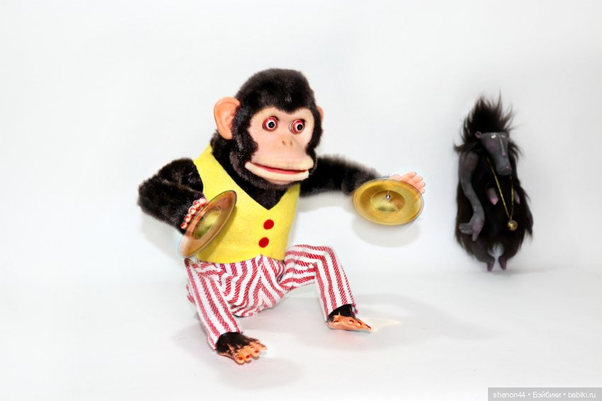 Обезьяна с цимбалами — Винтажные куклы ГДР (Немки): Бигги (фото 5)