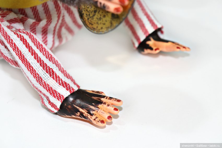 Обезьяна с цимбалами — Винтажные куклы ГДР (Немки): Бигги (фото 8)