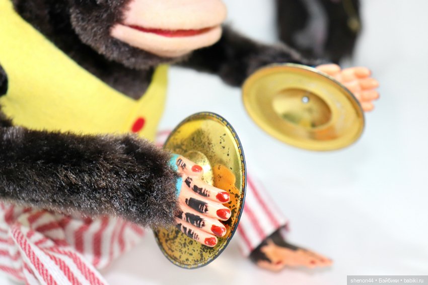 Обезьяна с цимбалами — Винтажные куклы ГДР (Немки): Бигги (фото 7)