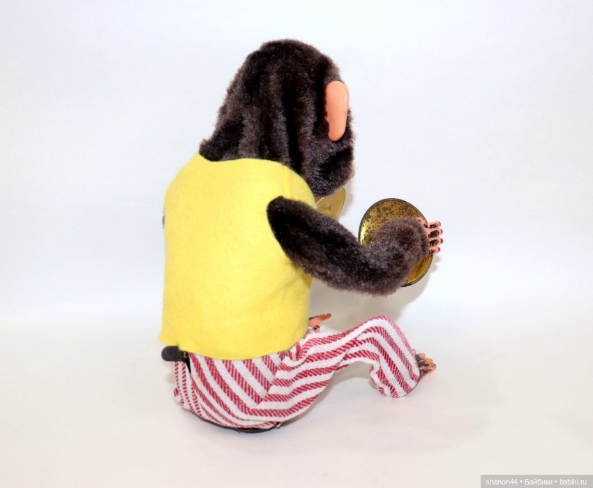 Обезьяна с цимбалами — Винтажные куклы ГДР (Немки): Бигги (фото 9)