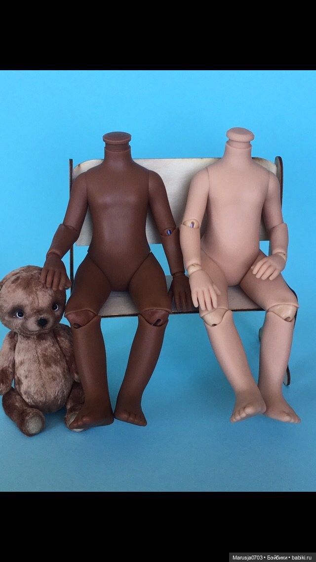 Мои «ошарниренные « тельца для кукол (фото 2)