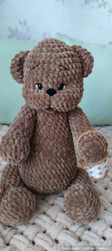 Мишка косолапый — Вязаные игрушки и амигуруми: крючком