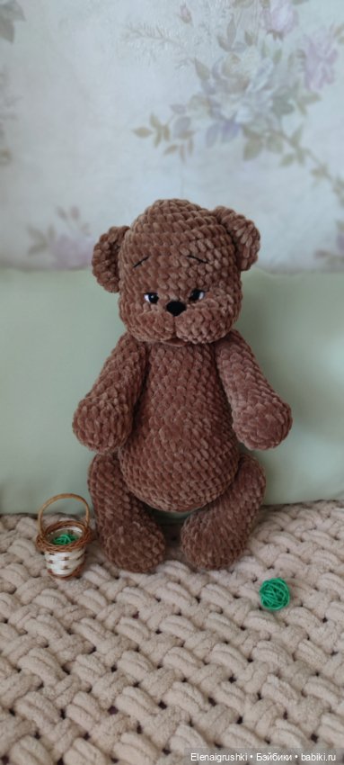 Мишка косолапый — Вязаные игрушки и амигуруми: крючком (фото 4)