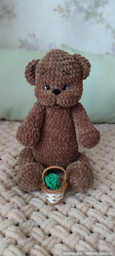 Мишка косолапый — Вязаные игрушки и амигуруми: крючком (фото 3)