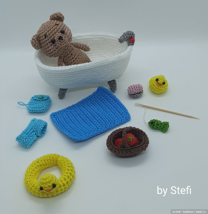 Связала набор из мини-деталек