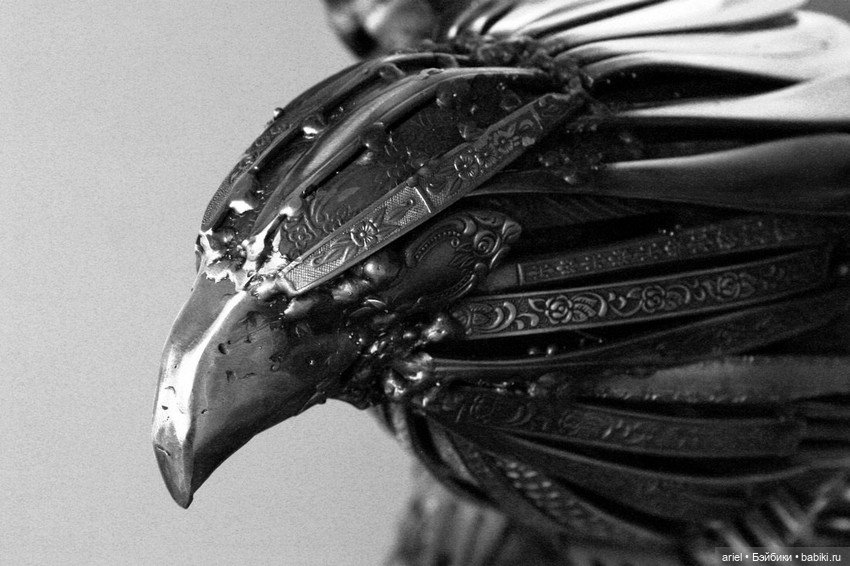 Скульптуры из столовых приборов от Гэри Хови (Gary Hovey)