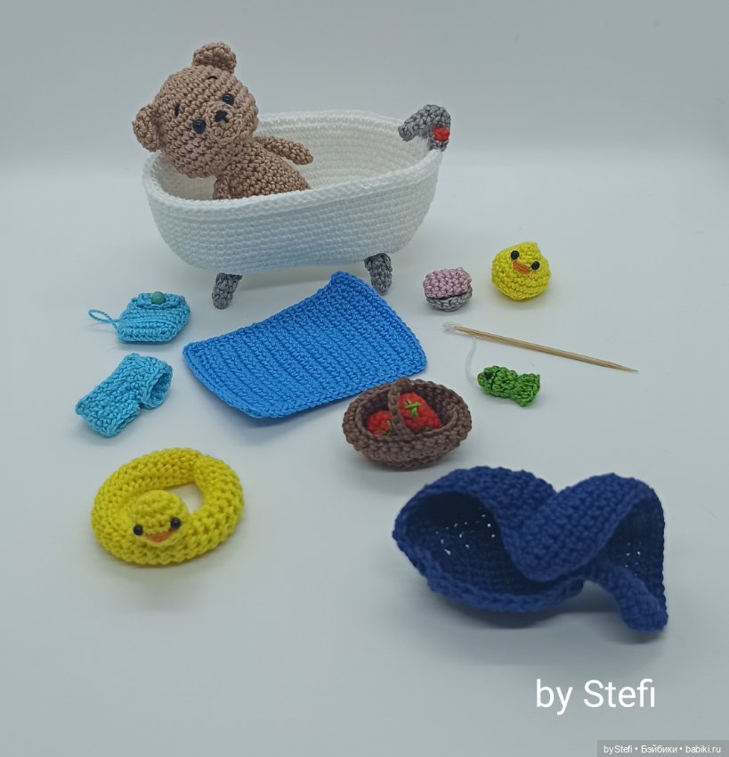 Связала набор из мини-деталек