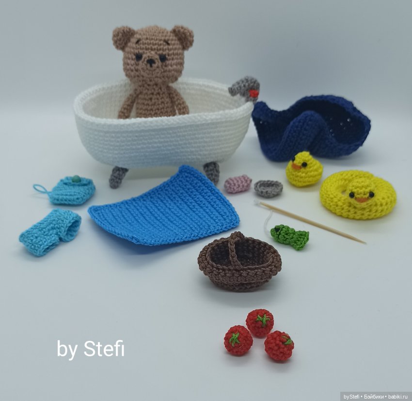 Связала набор из мини-деталек