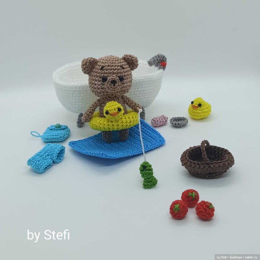 Связала набор из мини-деталек