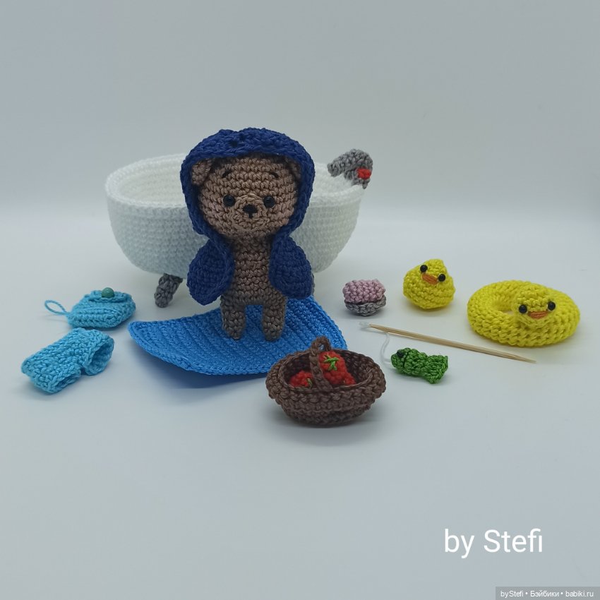 Связала набор из мини-деталек